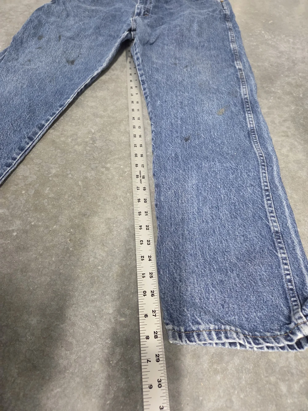 Dale Earnhardt Sr. Wrangler Light Washed Relaxed Jeans Distressed Vintage